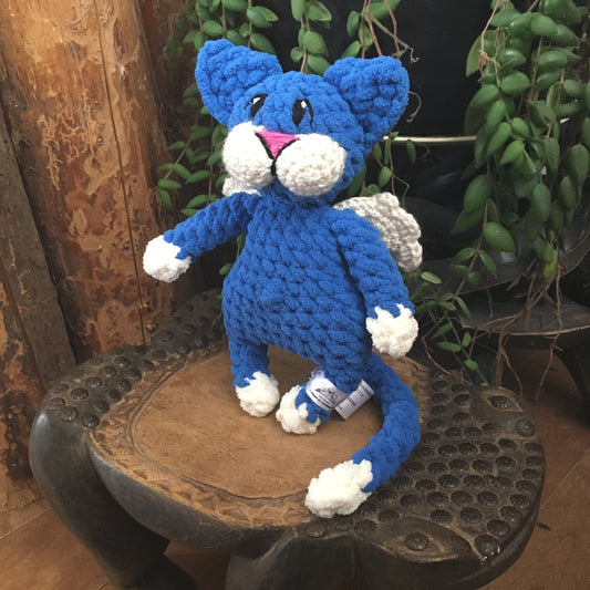 Le CHAT’ANGE bleu royale et vanille