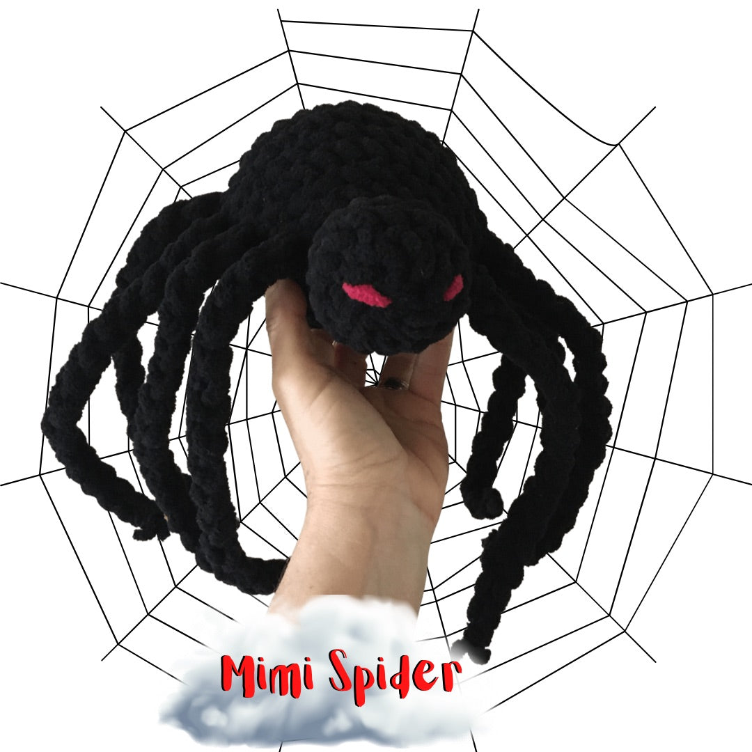 MIMI SPIDER Amigurumi on request - Choose your color
