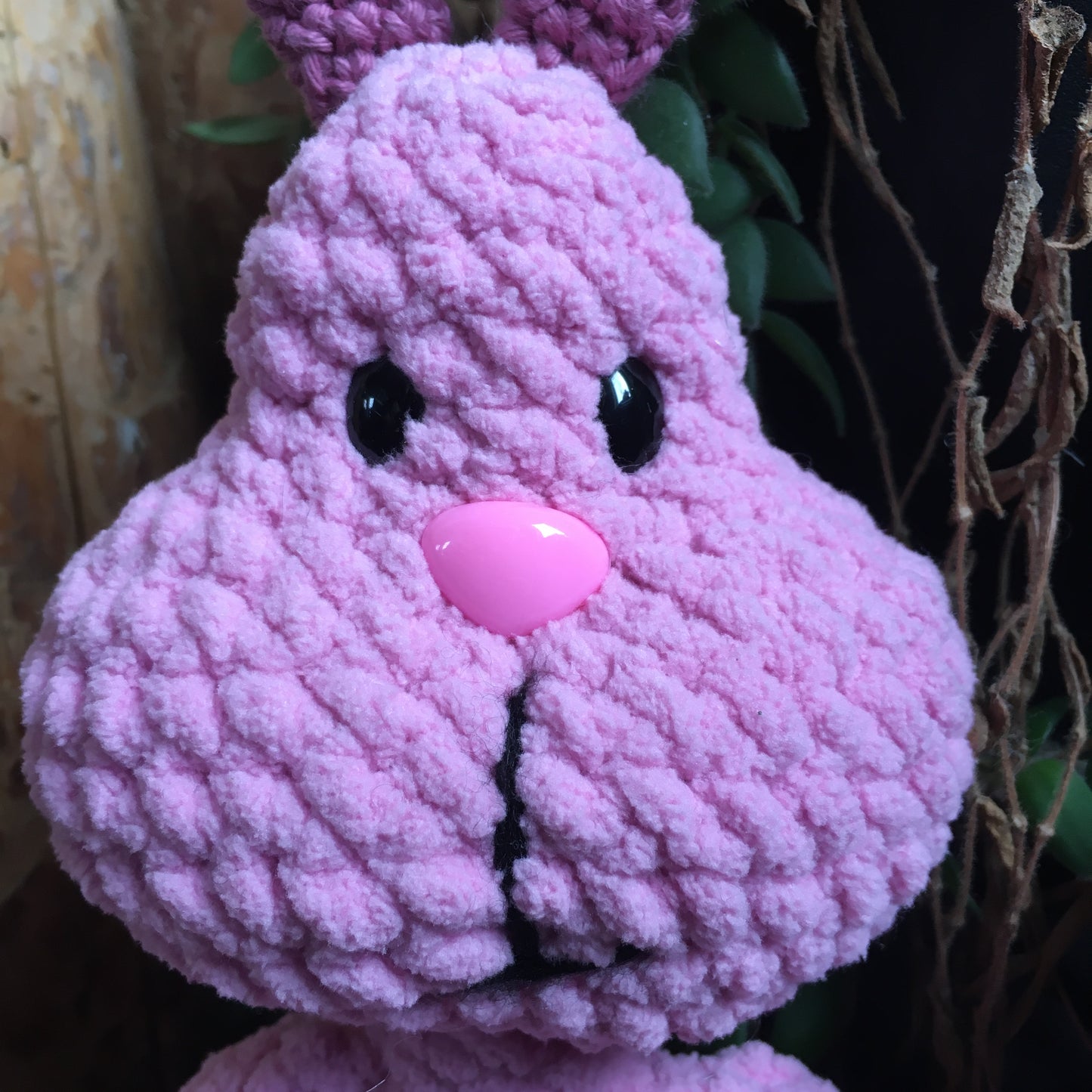 *Perlin Pinpin The Rabbit Squeeze-It - Pink