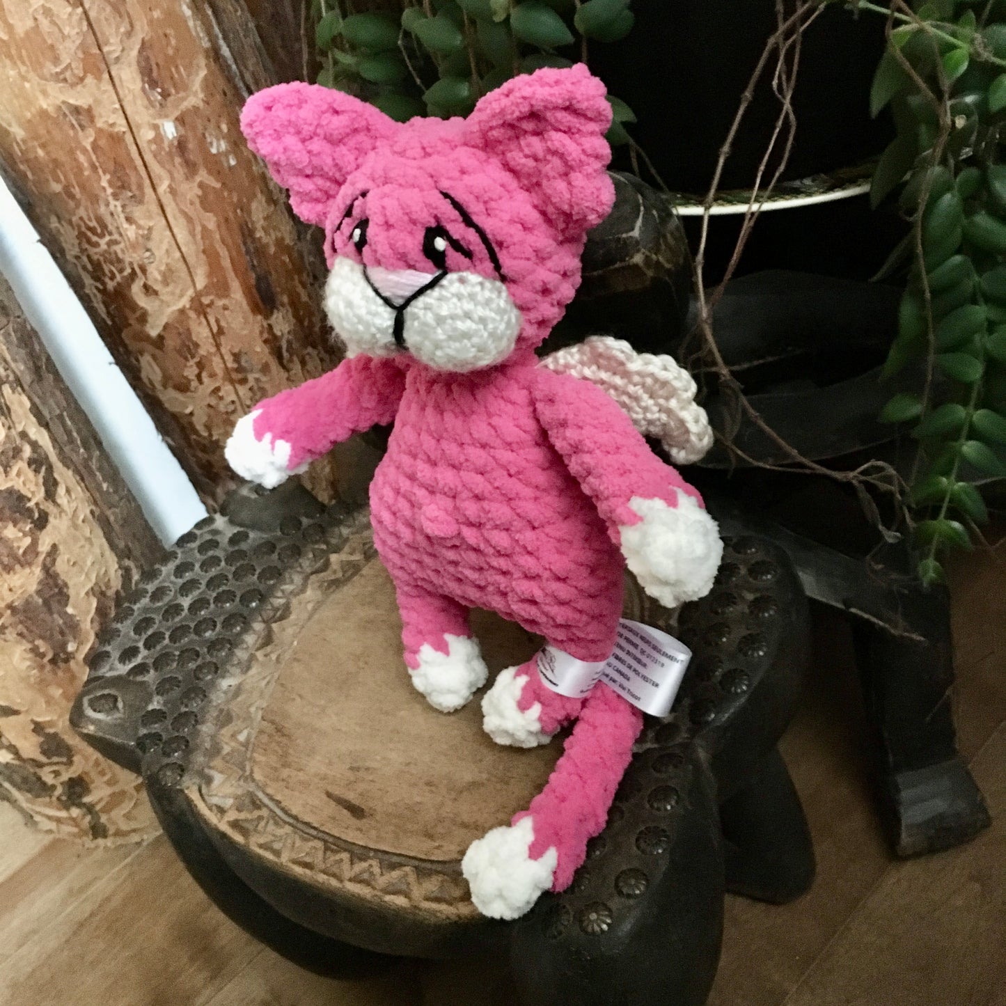 Le CHAT’ANGE rose pixie et vanille