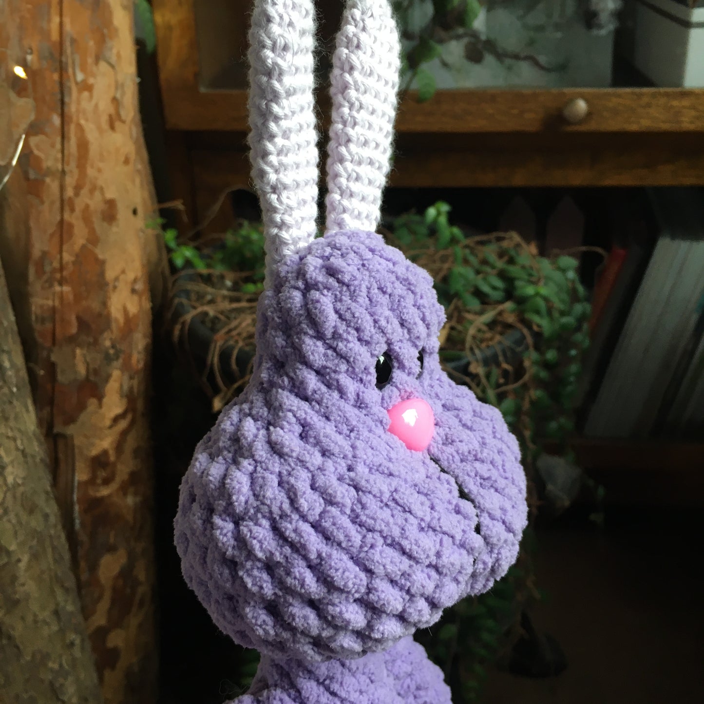 *PERLIN PINPIN le lapin Squeeze-it - Lilas