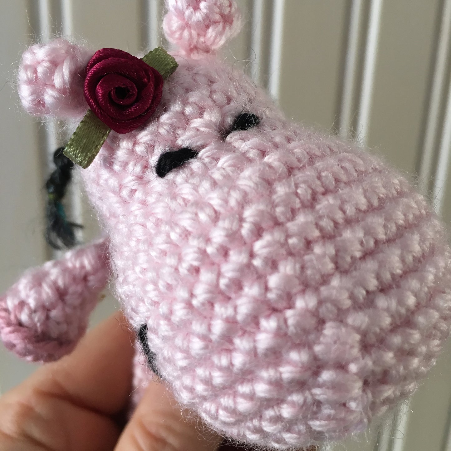 HipHipHippo, crochet pattern to download, French and English PDF