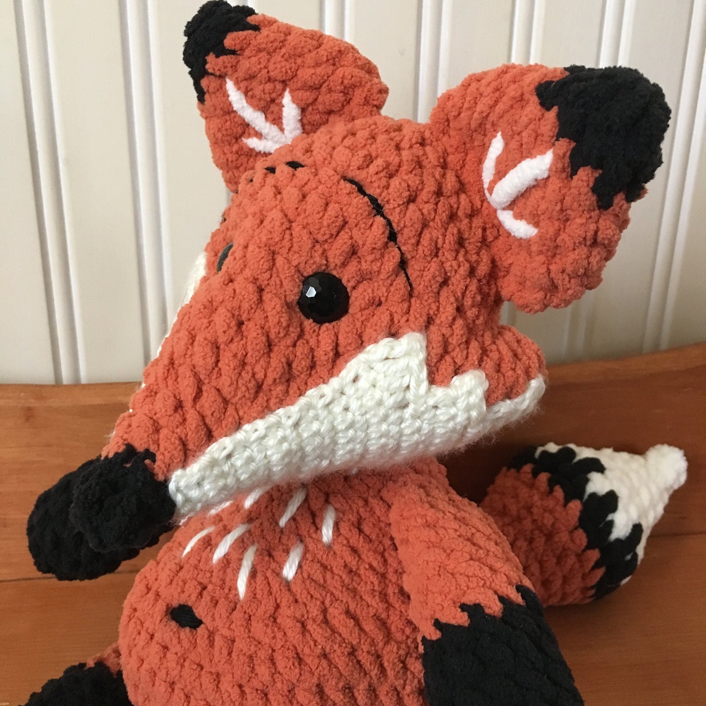 MICHEL LE RENARD, Patron au crochet à télécharger, PDF Français et Anglais