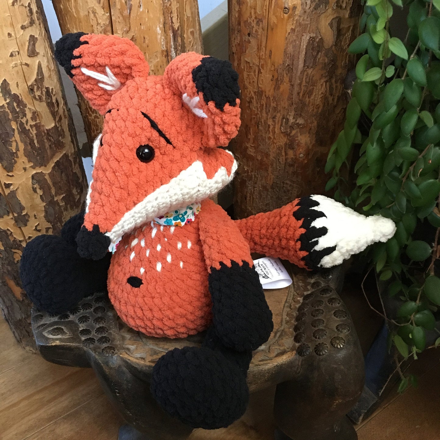 *Michel the FOX, can be personalized at birth plushies