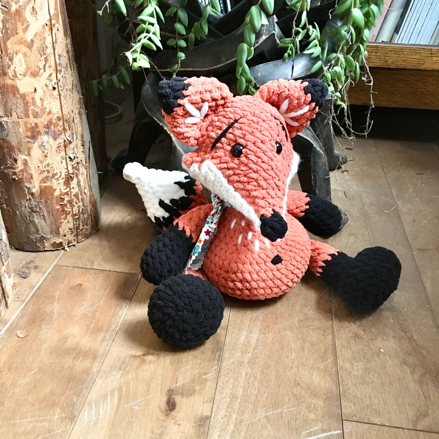 MICHEL LE RENARD, Patron au crochet à télécharger, PDF Français et Anglais